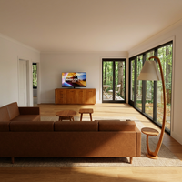 Maisonnette préfabriquée isolée pour climat froid, écoénergétique, pour Airbnb en Norvège et en Suède, avec options de personnalisation et certification CE.
