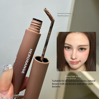 Fix Natural Fluff Gel Sourcils Végan - Teinté, Imperméable, Anti-bavures et Longue Tenue, à Fibres 4D, Inspiré du Manga Coréen