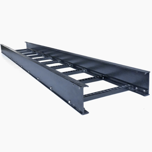 Bandeja de Cables Ventilada de Acero de 300*150mm para Gestión de Cables en Construcción Industrial Pesada, Canalización y Escalera de Cables - Product Image 1