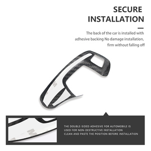 ES fibre de carbone voiture Turing accessoires décoration F20 F21 F22 F23 F30 F34 F32 F33 couvercle de changement de vitesse Forbmw f30 garniture intérieure <span class=keywords><strong>ri</strong></span> - Product Image 4