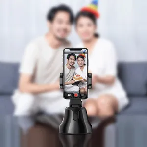 Apai Genie 360 Rotasi Vlog Kamera Video Shooting Pelacakan Wajah Otomatis Pemegang Ponsel Pintar Pemotretan Foto
