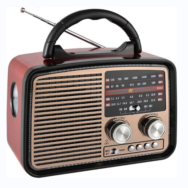 PX-93BT Newest Multifunction High Sensitive Wireless Blue Tooth Sw Am Fm More Band Radio With Led Torch