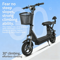 Vélo électrique pliable mini pour la ville et les loisirs, batterie au lithium, cadre en acier à haute teneur en carbone, 350W, roues de 10 pouces, vitesse unique, frein à tambour, autonomie