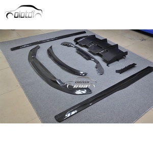 ชุดแต่งคาร์บอนใหม่สำหรับ F80 M3 F82 M4 สไตล์ PSM สีดำ ชุดเต็ม ประกอบด้วยกันชนหน้า/หลัง สเกิร์ตข้าง ดิฟฟิวเซอร์ สปอยเลอร์ สปลิตเตอร์ - Product Image 2