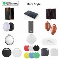 V32 Portée illimitée Smart MFI Find My Tag AirTag Tracker Mini Dog Locator Key Wallet Finder Anti Lost Air Tag Pet Tracker