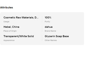 Base de Jabón de Glicerina Pura de Grado Cosmético, Blanca, Sólida, con Leche de Cabra, para Limpieza Diaria Facial y Corporal, Materia Prima Suave - Product Image 6