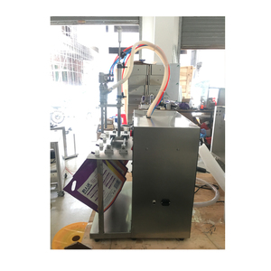 Machine de remplissage, scellage et bouchage personnalisée pour sachets Doypack à bec verseur, machine de remplissage de sachets à bec verseur pour pâtes - Product Image 2