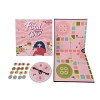 Jeux de société Ludo en papier de haute qualité personnalisés en usine avec impression couleur CMYK certifiés EN71-3 pour adultes