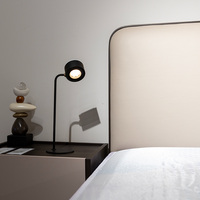 Lampes de table sans fil portables à piles avec tête d'angle magnétique réglable Lampe rechargeable avec applique murale à gradation CCT