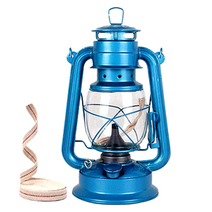 Lampe à kérosène intérieure de grande capacité réglable à 3 mèches avec couvercle détachable - Product Image 1