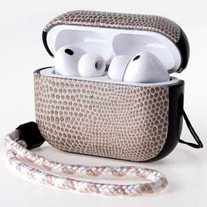 Funda de cuero PU con diseño de lagarto de lujo, a prueba de golpes, para <span class=keywords><strong>AirPods</strong></span> <span class=keywords><strong>Pro</strong></span> de <span class=keywords><strong>3</strong></span>.ª <span class=keywords><strong>generación</strong></span> - Product Image 2