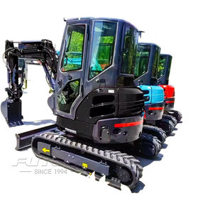 Mini-excavatrices avec moteur japonais, livraison gratuite, excavatrice agricole multifonction, couleurs personnalisables, excavatrice de 3 tonnes - Product Image 3