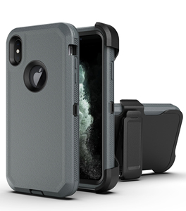 Custodia <span class=keywords><strong>Protettiva</strong></span> Ibrida 3-in-1 Defender Armor in TPU e PC per <span class=keywords><strong>iPhone</strong></span> <span class=keywords><strong>XS</strong></span> Max, Magnetica, Antiurto, con Robot Integrato - Vendita all'Ingrosso - Product Image 1