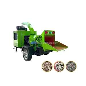 Log splitter 12 inch Disc shredder machine 2-way wood chipper