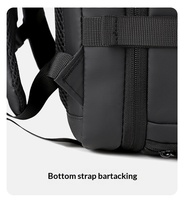 Sac à dos professionnel extensible grande capacité, résistant à l'eau, avec compartiment sec/humide, port USB et multiples compartiments pour ordinateur portable