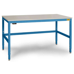 Tavolo da lavoro in melamina 22 mm CANTOLAB Speciale, conduttivo - Product Image 1