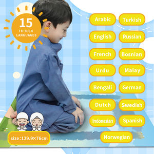 SHANTOU SAJADAH SZ10 WUDU NUEVO Estilo clásico Musulmán Electrónico Interactivo Diseño simple Alfombrilla <span class=keywords><strong>de</strong></span> oración asequible con 7 idiomas - Product Image 2