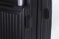 Valise à roulettes Kingslong ABS Spinner, coque rigide durable, compression sous vide, avec ensemble de bagages à main