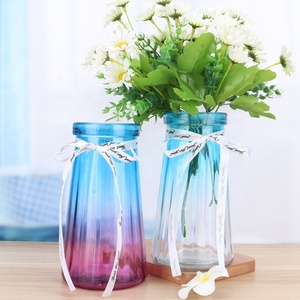Style moderne créatif coloré vase <span class=keywords><strong>en</strong></span> <span class=keywords><strong>verre</strong></span> bouteilles <span class=keywords><strong>pour</strong></span> mariage - Product Image 3