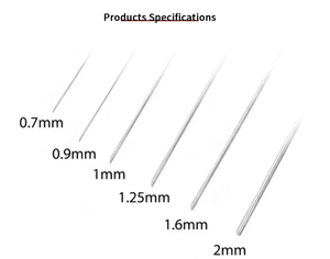 Attaches en fil de fer galvanisé à chaud et en acier inoxydable, BWG 20-22, anti-corrosion, haute résistance à la traction, pour la fixation de toitures - Product Image 5
