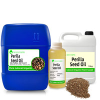 Huile de graines de perilla naturelle pressée à froid, Perilla Frutescens, liquide clair ambré clair pour savon, lotion, crème, huile de massage et usage personnel