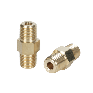 وصلة نحاسية مخصصة، موصل أنابيب، وصلة سداسية مستقيمة، محول توصيل - Product Image 2