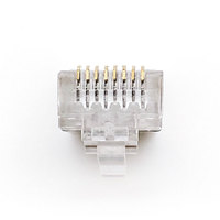 Conector Macho RJ45 Blindado SCONDAR Cat5 Cat5e Cat6 Cat6a, Conector de Red Ethernet Cat 6 Modular Snap RJ 45 Plug 8P8C RJ-45