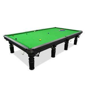 थोक कस्टम स्नूकर टेबल 12 फीट अंतरराष्ट्रीय मानक ठोस लकड़ी हरे पूर्ण आकार पेशेवर स्नूकर बिलियर्ड टेबल - Product Image 2