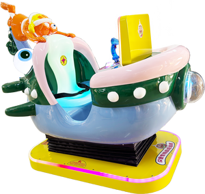 Nouveau 2026 Manège pour enfants à monnayeur, <span class=keywords><strong>Bateau</strong></span> <span class=keywords><strong>pirate</strong></span> à bascule multidirectionnel, avec <span class=keywords><strong>jeu</strong></span> vidéo et écran LED de 11 pouces - Product Image 2