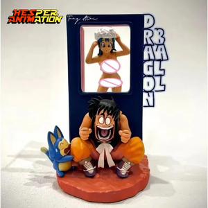 Figuras de Acción HESPER Dragon: Yamcha Escondida Observando a <span class=keywords><strong>Bulma</strong></span> Bañándose, Divertido Modelo de PVC, Adornos de Colección para Escritorio, Muñecas, Regalos, Juguetes - Product Image 3
