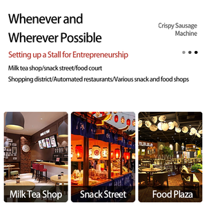 Máquina de cocina Kanto comercial de alta calidad Nueva olla caliente Croqueta 220V Voltaje - Product Image 5