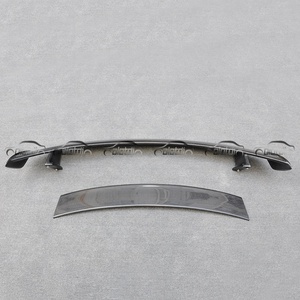 R8 Style Carbon Fiber Car Rear <b>Boot</b> Lip Trunk Wing Ducktail High Kick Spoiler for Audi TT MK2 2011+ - Product Image 2