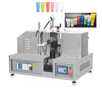 Machine de remplissage et de scellage semi-automatique électrique pour tubes en plastique, scellage ultrasonique, haute productivité pour produits chimiques