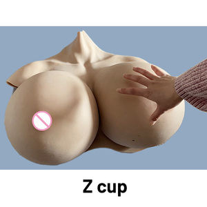 ETA Cosplay confortable Super doux portable Silicone faux gros seins S Z tasse énormes seins pour transgenre Crossdresser - Product Image 3