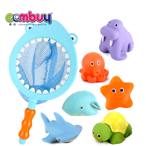 <span class=keywords><strong>Bain</strong></span> de bébé jeu océan animaux requin forme <span class=keywords><strong>filet</strong></span> de pêche jouet de <span class=keywords><strong>bain</strong></span> - Product Image 1