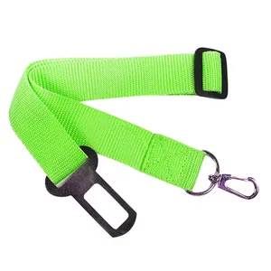 2020 New Adjustable Dog Pet Seafty Seat Belt Car Safety Pets Seat Belts Belt Restraint Lead Travel Leash Pet Dog Cat Car