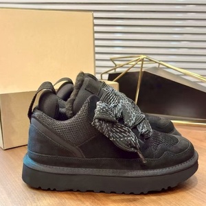 Nouvelles Bottes Ugg Femme 2025 Personnalisées Hiver Chaudes en Peau de Mouton à Plateforme, Chaussons Tasman pour Femme avec Logo, Chaussures Femme à Enfiler - Product Image 5