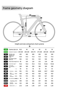 Bicicleta de Carretera de Fibra de Carbono ET con Cambio Inalámbrico de 24 Velocidades, Frenos de Disco, Modelo CYCLONE-3rd, Cuadro de Fibra de Carbono ET Ligero y Duradero - Product Image 2