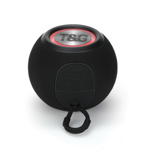 T&G Portable <b>Bluetooth</b> <b>Speaker</b> Wireless <b>Mini</b> Ball Shape With Carry Strap For Outdoor Use - Product Image 2