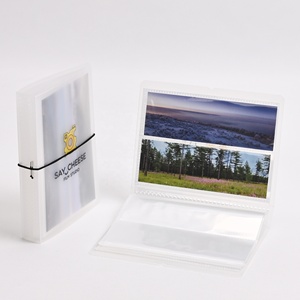 Couverture en PVC personnalisée en usine professionnelle <span class=keywords><strong>Album</strong></span> <span class=keywords><strong>Photo</strong></span> simple Page intérieure transparente 2*6 4*6 pouces couverture en tissu flexible - Product Image 6