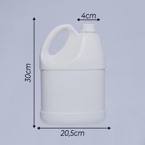 Botella de Detergente para Ropa Personalizada de 4 Litros con Tapa de Rosca, Jarra Dispensadora de Productos Químicos de Plástico HDPE, Suministro al por Mayor, Mejor Precio, Marca Líder - Product Image 3
