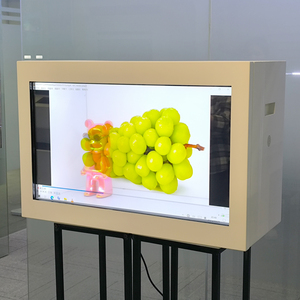 21.5 inch 43 inch LCD trong suốt hiển thị hiển thị tủ Holographic chiếu 3D Holographic hộp hiển thị - Product Image 4