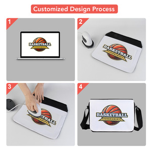 Sac messager personnalisé avec logo, grand sac bandoulière vierge pour adulte, sac à dos décontracté pour étudiants - Product Image 6