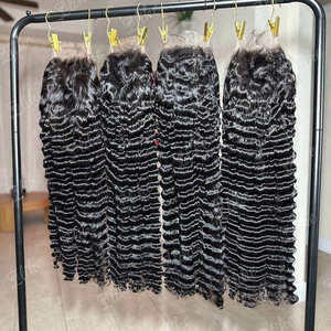 Peluca frontal de encaje suizo transparente 13x4 de fábrica, 100% cabello humano Remy, 8-40 pulgadas, precio al por mayor, MOQ 1 unidad - Product Image 4