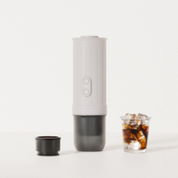 Machine à expresso électrique portable Nano, cafetière de voyage, camping, voiture, auto-chauffante avec USB-C, compatible avec la poudre moulu et les capsules NS