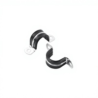 Support de fixation rigide en acier inoxydable renforcé de 3/4 pouce avec 2 trous, pince de câble en U, support de fixation pour tuyaux isolés, diverses applications