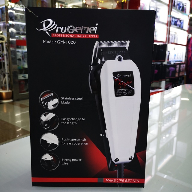 Hot Selling GM1020 Professional Metal Barber Use Electric Hair Clipper