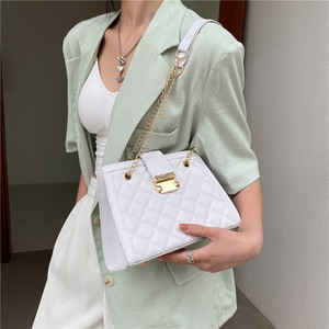 Bolso de Hombro para Mujer, Tendencia 2024, Nuevo Bolso de Mano a Rayas de Moda, Bolso de Mano de PU para Mujer al por Mayor - Product Image 2