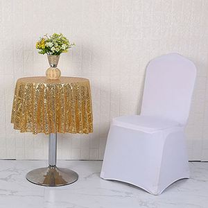 Funda Elástica Blanca para Silla de Boda, Funda Lisa Teñida para Silla de Banquete o Evento, para Silla de Plástico - Product Image 6