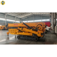 Grue araignée mobile Shenli 1,2T-12T à flèche télescopique 360°, mini-grue AC380V, commande manuelle/à distance